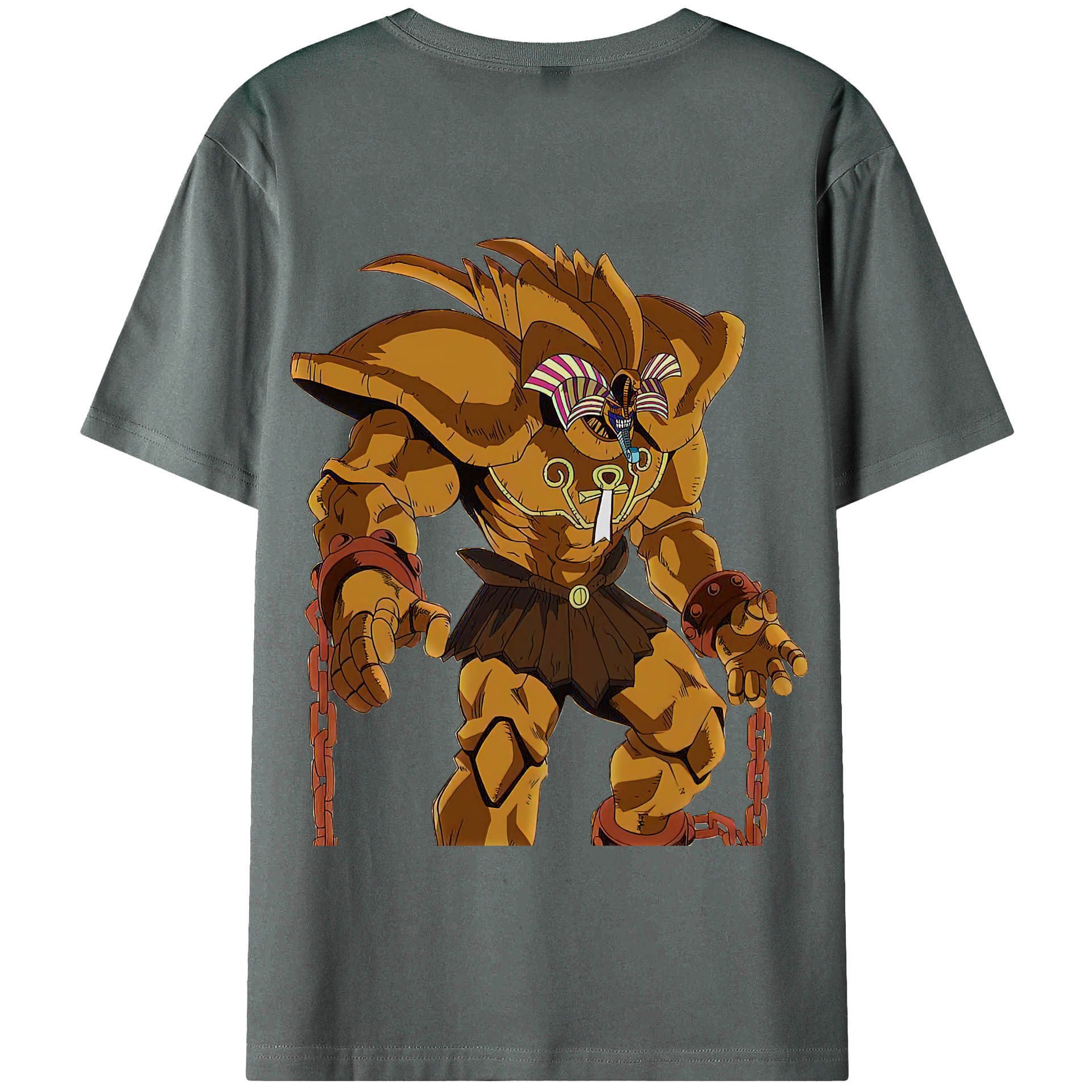 （画像用） 遊☆戯☆王 Yu-Gi-Oh! 綿100％半袖Tシャツ（背面プリント）